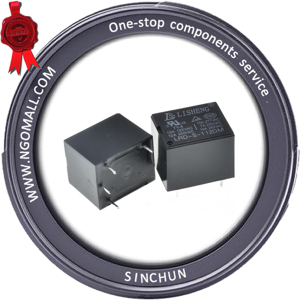 LISHENGRelay 继电器 LRD-S-112DM 一常开 4脚 10A全新现货进口 - 深圳市南方先进电子有限公司