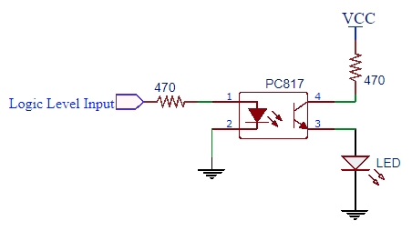 pc817光耦工作原理以及应用