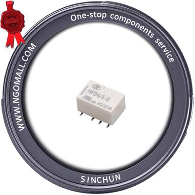 hfd4-5 12 24 -shongfa 单稳态信号relay 继电器 8脚 2a 两组转换