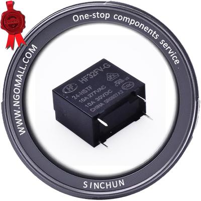 hf32fvg12hstfhsltfhsf5v24v四脚10ahongfarelay继电器